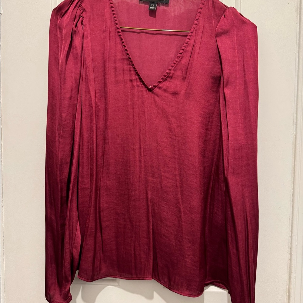 Banana Republic Deep Red Blouse